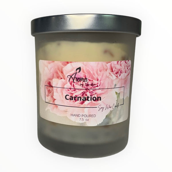 Carnation Candle